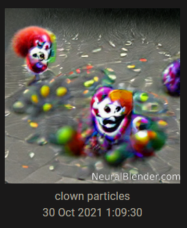 clown particles